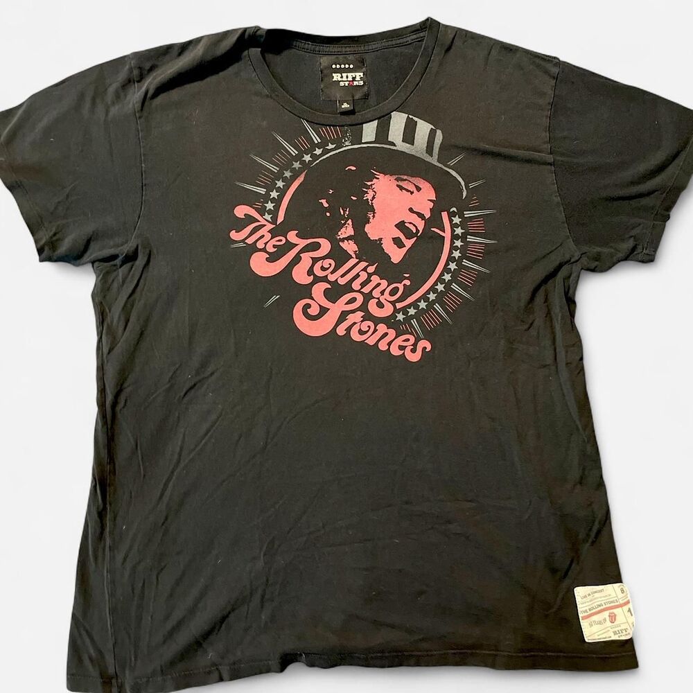 2012 Rolling Stones Riff Stars 50th Anniversary tee